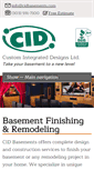 Mobile Screenshot of cidbasements.com